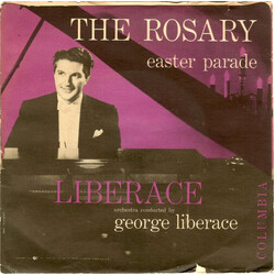 Liberace The Rosary / Easter Parade USED VINYL 7INCH 45 RPM