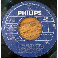 Mouth & MacNeal How Do You Do? USED VINYL 7INCH 45 RPM