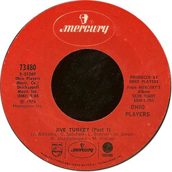 Ohio Players Jive Turkey (Part 1) / Streakin' Cheek To Cheek VINYL 7" USED