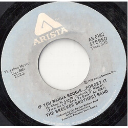 The Brecker Brothers If You Wanna Boogie... Forget It / Slick Stuff USED VINYL 7INCH 45 RPM