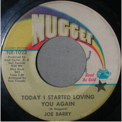 Joe Barry Today I Started Loving You Again USED VINYL 7INCH 45 RPM
