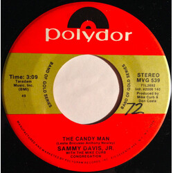 Sammy Davis Jr. The Candy Man / The People Tree USED VINYL 7INCH 45 RPM STEREO