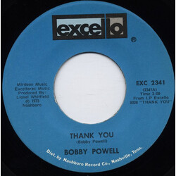 Bobby Powell Thank You USED VINYL 7INCH 45 RPM