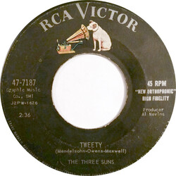 The Three Suns Tweety / Rainbow USED VINYL 7INCH 45 RPM