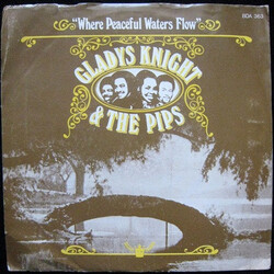 Gladys Knight And The Pips Where Peaceful Waters Flow / Perfect Love USED VINYL 7INCH 45 RPM