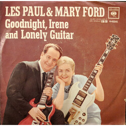 Les Paul & Mary Ford Goodnight, Irene USED VINYL 7INCH 45 RPM