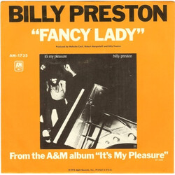Billy Preston Fancy Lady USED VINYL 7INCH 45 RPM
