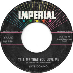 Fats Domino Tell Me That You Love Me USED VINYL 7INCH 45 RPM