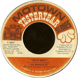 The Miracles Do It Baby / Don't Cha Love It USED VINYL 7INCH 45 RPM