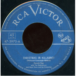 Dennis Day / The Mellomen / Henri René And His Orchestra Christmas In Killarney USED VINYL 7INCH 45 RPM