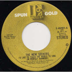The New Seekers I'd Like To Teach The World To Sing (In Perfect Harmony) USED VINYL 7INCH 45 RPM