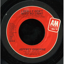 Jeffrey Osborne I Really Don't Need No Light USED VINYL 7INCH 45 RPM