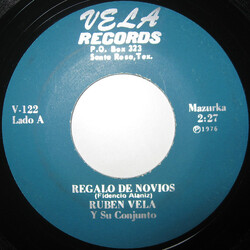 Ruben Vela Y Su Conjunto Regalo De Novios USED VINYL 7INCH 45 RPM