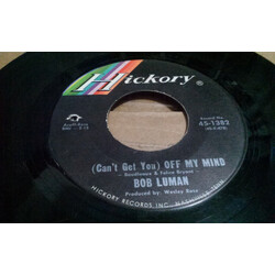 Bob Luman Poor Boy Blues / (Can't Get You) Off My Mind USED VINYL 7INCH 45 RPM
