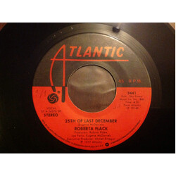 Roberta Flack 25th Of Last December USED VINYL 7INCH 45 RPM