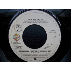 Rex Allen Jr. Cowboy In A Three Piece Business-Suit USED VINYL 7INCH 45 RPM