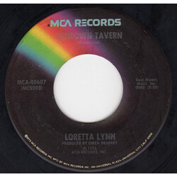 Loretta Lynn Sundown Tavern / Somebody Somewhere (Don't Know What He's Missin' Tonight) USED VINYL 7INCH 45 RPM