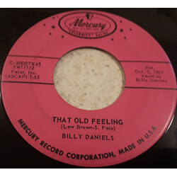 Billy Daniels That Old Feeling / That Ol' Black Magic USED VINYL 7INCH 45 RPM