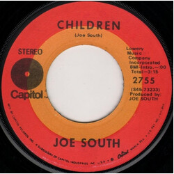 Joe South Children / Clock Up On The Wall USED VINYL 7INCH 45 RPM