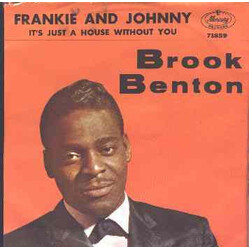 Brook Benton Frankie And Johnny / It's Just A House Without You USED VINYL 7INCH