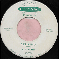 E.C. Beatty Ski King / I'm A Lucky Man USED VINYL 7INCH 45 RPM