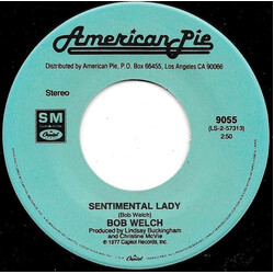 Bob Welch / Helen Reddy Sentimental Lady / I Am Woman USED VINYL 7INCH 45 RPM