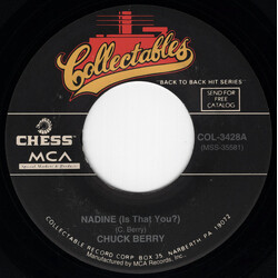Chuck Berry / The Coronets (8) Nadine (Is That You?) / Nadine USED VINYL 7INCH