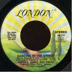 Hodges, James And Smith Dancing In The Street USED VINYL 7INCH 45 RPM