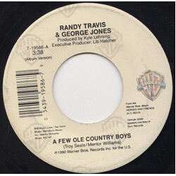 Randy Travis A Few Ole Country Boys USED VINYL 7INCH 45 RPM