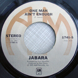 Paul Jabara One Man Ain't Enough USED VINYL 7INCH 45 RPM