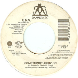 UNV Something's Goin On USED VINYL 7INCH 45 RPM