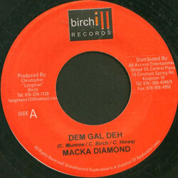Macka Diamond Dem Gal Deh USED VINYL 7INCH 45 RPM