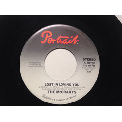 The McCrarys Lost In Loving You / Your Smiling Face USED VINYL 7INCH 45 RPM