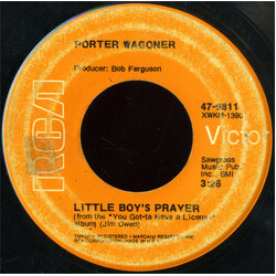 Porter Wagoner Little Boy's Prayer / Roses Out Of Season USED VINYL 7INCH 45 RPM