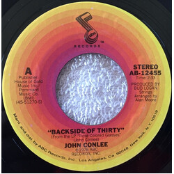 John Conlee Backside Of Thirty USED VINYL 7INCH 45 RPM