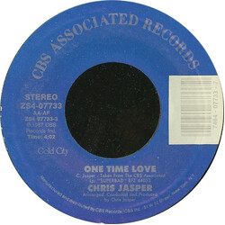 Chris Jasper One Time Love USED VINYL 7INCH 45 RPM