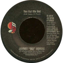 Jimmy "Bo" Horne You Get Me Hot / They Long To Be Close To You USED VINYL 7INCH 45 RPM