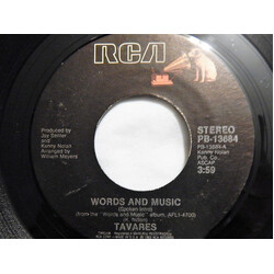 Tavares Words And Music / Us And Love (We Go Together) USED VINYL 7INCH 45 RPM
