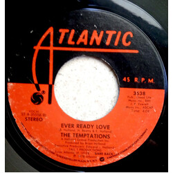 The Temptations Ever Ready Love / Touch Me Again USED VINYL 7INCH 45 RPM