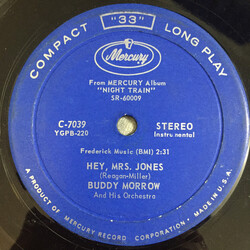 Buddy Morrow And His Orchestra Hey Mrs. Jones / With A Song In My Heart USED VINYL 7INCH 33 S RPM STEREO