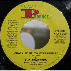 The Temprees Chalk It Up To Experience / A Thousand Miles Away USED VINYL 7INCH 45 RPM STEREO