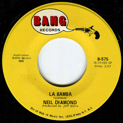 Neil Diamond Shilo / La Bamba USED VINYL 7INCH 45 RPM