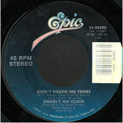 Charly McClain Don't Touch Me There USED VINYL 7INCH 45 RPM