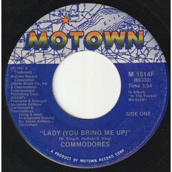 Commodores Lady (You Bring Me Up) USED VINYL 7INCH 45 RPM