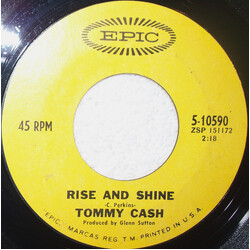 Tommy Cash Rise And Shine / The Honest Truth USED VINYL 7INCH 45 RPM