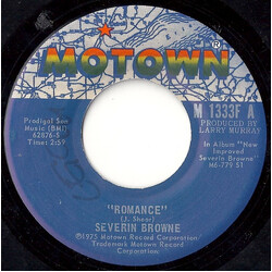 Severin Browne Romance / The Sweet Sound Of Your Song USED VINYL 7INCH
