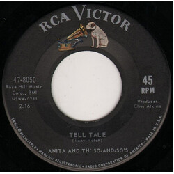 Anita And Th' So-And-So's Tell Tale / To Each His Own USED VINYL 7INCH 45 RPM