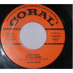 Alan Dale Lisbon Antigua / I'm Gonna Sleep With One Eye Open USED VINYL 7INCH 45 RPM