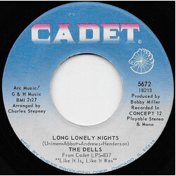 The Dells Long Lonely Nights / A Little Understanding USED VINYL 7INCH 45 RPM