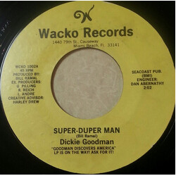 Dickie Goodman Super-Duper Man USED VINYL 7INCH 45 RPM